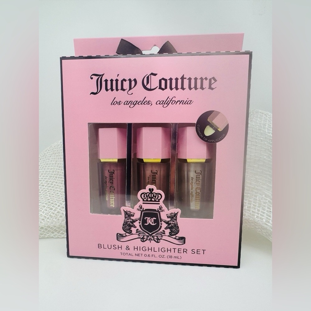 Juicy Couture Blush & Highlighter 3-Piece Liquid Set